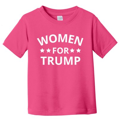 Women For Trump Toddler T-Shirt
