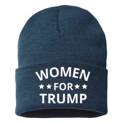 Women For Trump Sustainable Knit Beanie