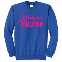 Women For Trump 2024 Women Tall Sweatshirt