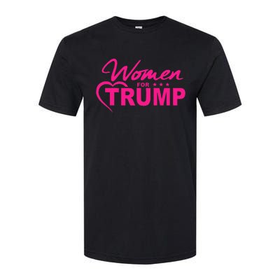 Women For Trump 2024 Women Softstyle CVC T-Shirt