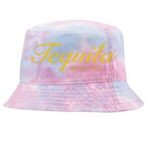 Women Funny Tequila Helps Gift For Tequila Lovers Tie-Dyed Bucket Hat