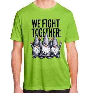 We Fight Together ParkinsonS Disease Awareness Month Gnomie Gift Adult ChromaSoft Performance T-Shirt