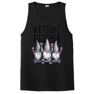 We Fight Together ParkinsonS Disease Awareness Month Gnomie Gift PosiCharge Competitor Tank