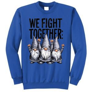 We Fight Together ParkinsonS Disease Awareness Month Gnomie Gift Sweatshirt