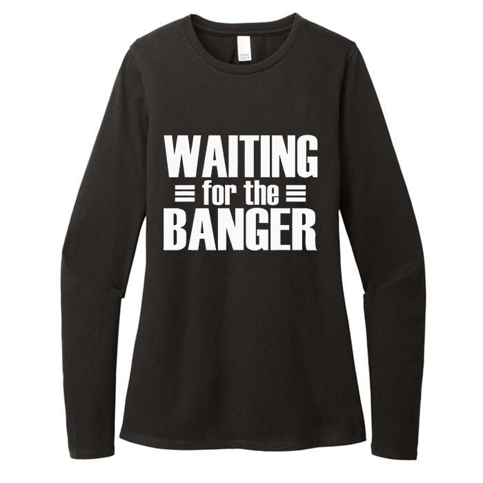 Waiting For The Banger Glitch Womens CVC Long Sleeve Shirt