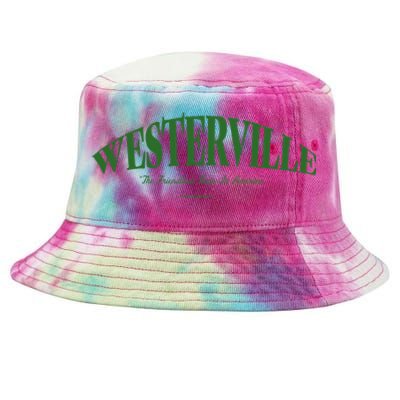 WESTERVILLE Friendliest Town In America Long Sleeve Tie-Dyed Bucket Hat