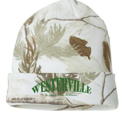 WESTERVILLE Friendliest Town In America Long Sleeve Kati Licensed 12" Camo Beanie