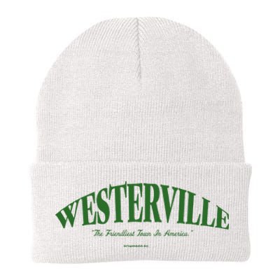 WESTERVILLE Friendliest Town In America Long Sleeve Knit Cap Winter Beanie