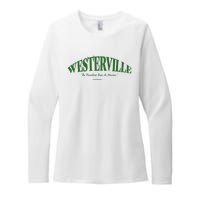 WESTERVILLE Friendliest Town In America Long Sleeve Womens CVC Long Sleeve Shirt