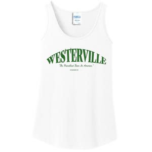 WESTERVILLE Friendliest Town In America Long Sleeve Ladies Essential Tank