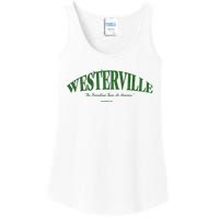 WESTERVILLE Friendliest Town In America Long Sleeve Ladies Essential Tank