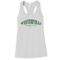 WESTERVILLE Friendliest Town In America Long Sleeve Women's Racerback Tank