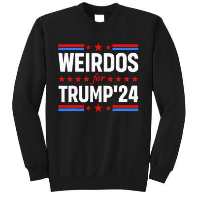 Weirdos For Trump 24 Funny Sarcastic Saying Sweatshirt