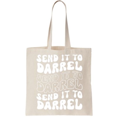 Wo Funny Trendy Drama Send It To Darrell Meme V-Neck Bag