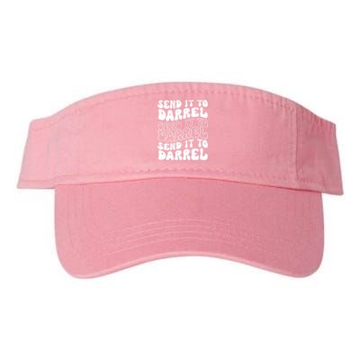 Wo Funny Trendy Drama Send It To Darrell Meme V-Neck Visor