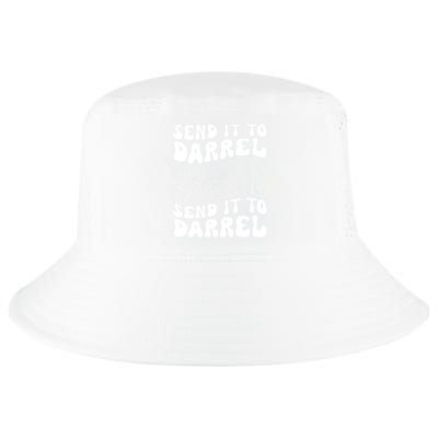 Wo Funny Trendy Drama Send It To Darrell Meme V-Neck Cool Comfort Performance Bucket Hat