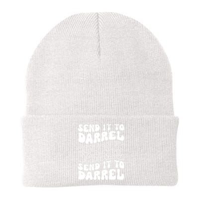 Wo Funny Trendy Drama Send It To Darrell Meme V-Neck Beanie