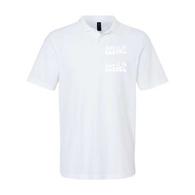 Wo Funny Trendy Drama Send It To Darrell Meme V-Neck Polo