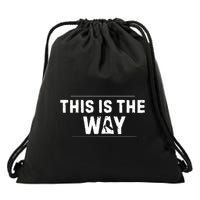 Wing Foiling This Is The Way Drawstring Bag
