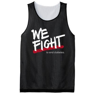 We Fight To End Diabetes Mesh Reversible Basketball Jersey Tank