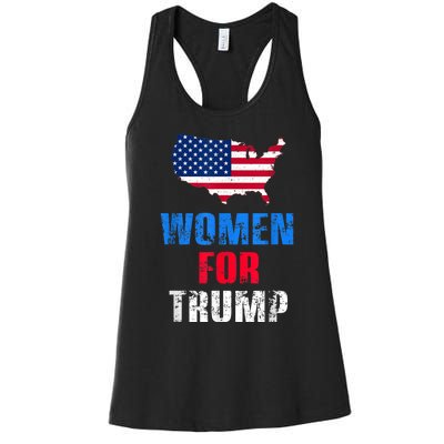 WOMENN FOR TRUMP 2024 Women's Racerback Tank