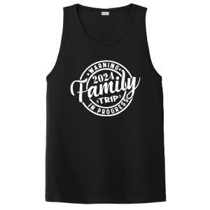 Warning Family Trip In Progress 2024 Family Trip Matching PosiCharge Competitor Tank