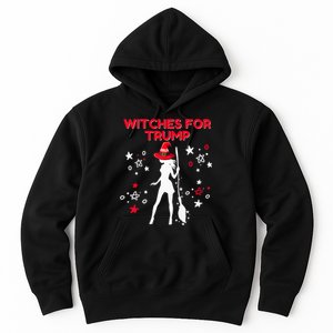 Witches For Trump Funny Trump Halloween Premium Hoodie