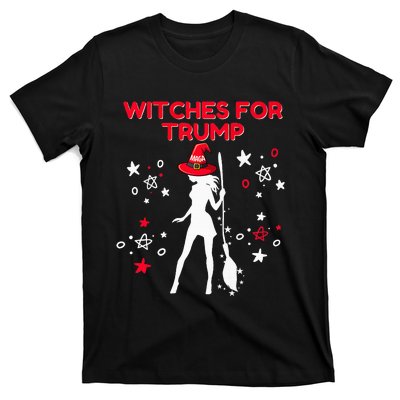 Witches For Trump Funny Trump Halloween Premium T-Shirt