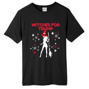 Witches For Trump Funny Trump Halloween Premium Tall Fusion ChromaSoft Performance T-Shirt