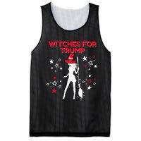 Witches For Trump Funny Trump Halloween Premium Mesh Reversible Basketball Jersey Tank