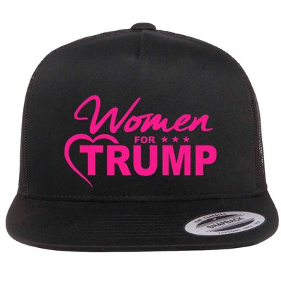 Women For Trump 2024 Flatbill Hat