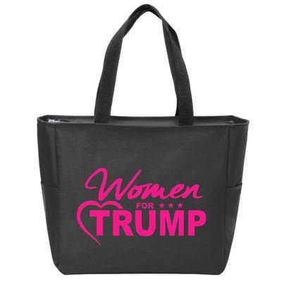 Women For Trump 2024 Zip Tote Bag