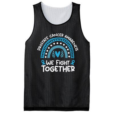 We Fight Together Prostate Cancer Awareness Prostate Cancer Mesh Reversible Basketball Jersey Tank