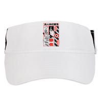 Wild, Follow The Rules Japanese Text With Tiger And Anime Girl Adult Drive Performance Visor