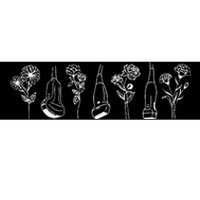 Women Floral Ultrasound Tech Sonographer Sono Tech Grad Bumper Sticker