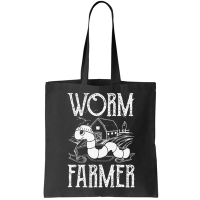 Worm Farmer Vermiculture Gardening funny Farming Bag