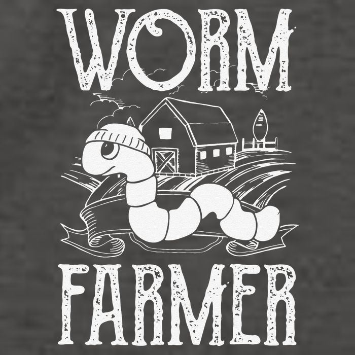 Worm Farmer Vermiculture Gardening funny Farming Vector Backpack