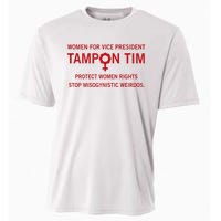 Women For Vice President Tampon Tim Protect Women Rights Cooling Performance Crew T-Shirt