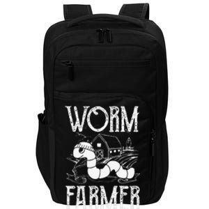 Worm Farmer Vermiculture Gardening Farming Compost Impact Tech Backpack