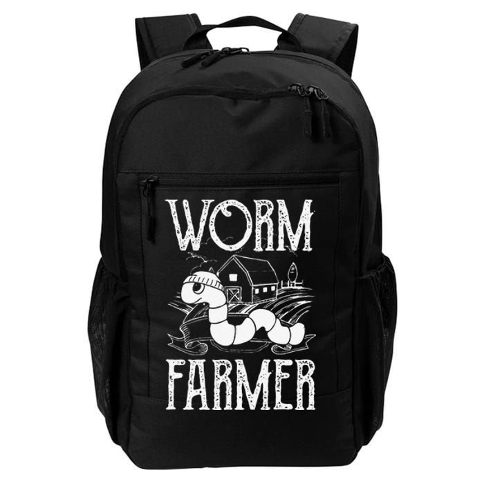 Worm Farmer Vermiculture Gardening Farming Compost Daily Commute Backpack