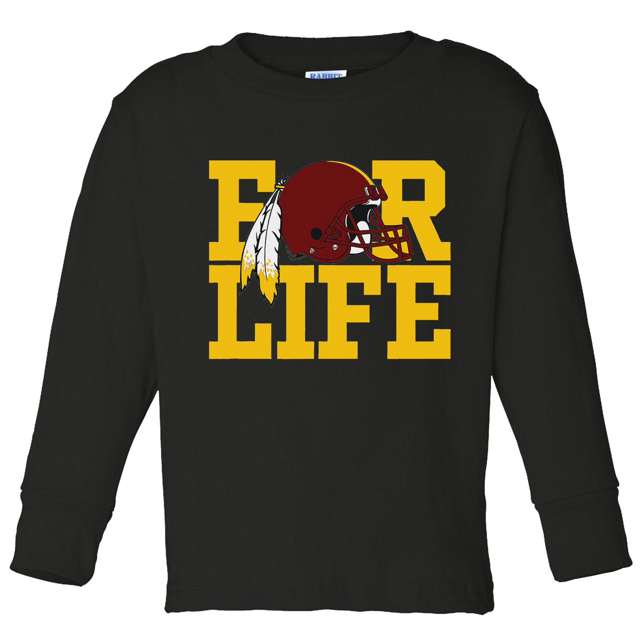 Washington Feather Toddler Long Sleeve Shirt