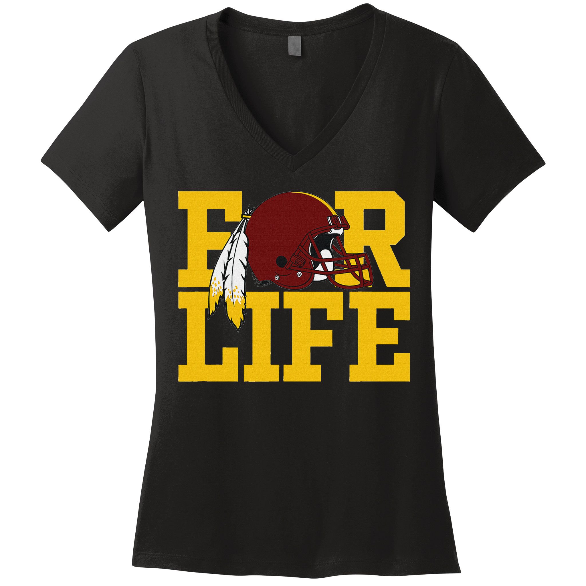 Washington Feather Women's V-Neck T-Shirt