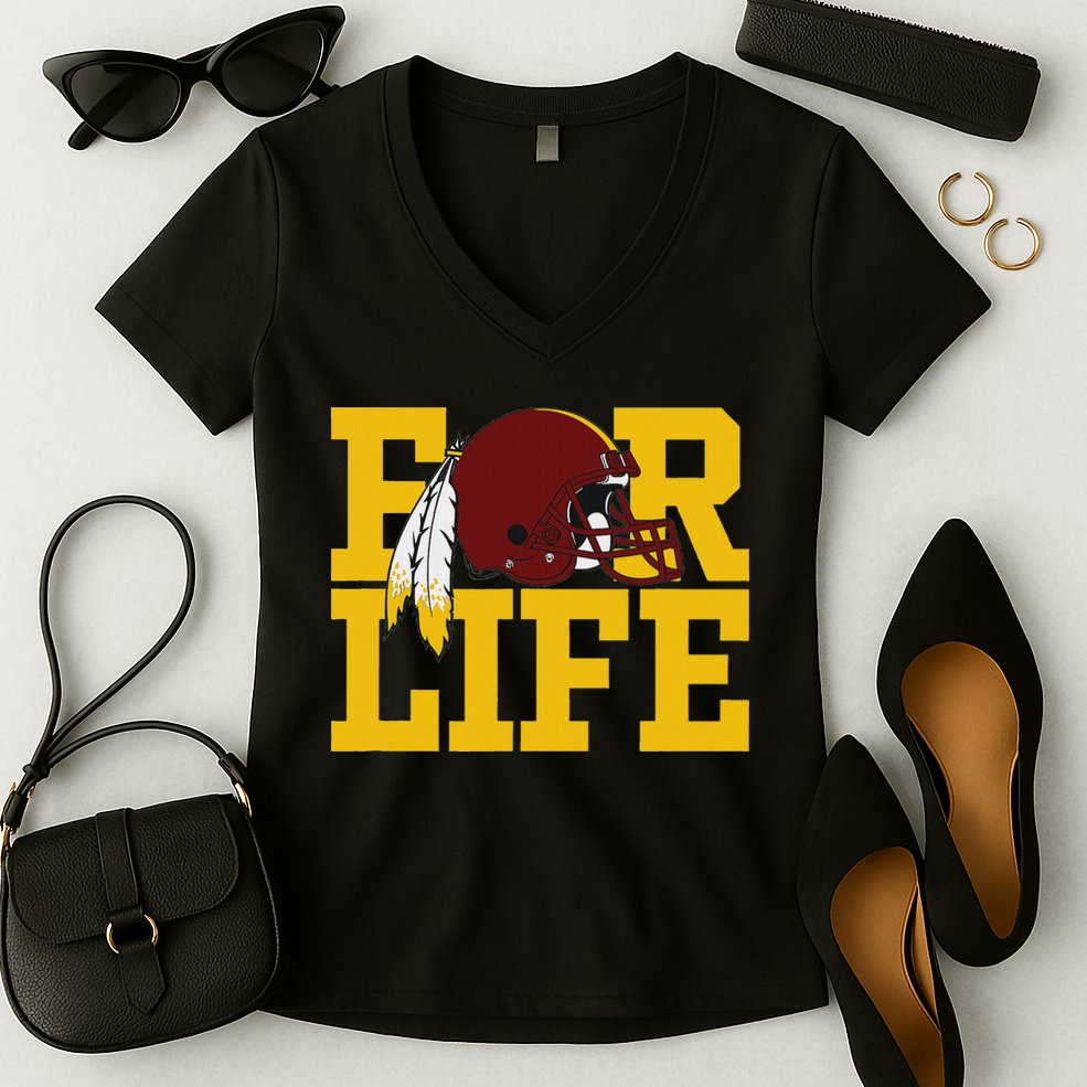Washington Feather Women's V-Neck T-Shirt