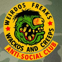 Weirdos Freaks Wackos And Creeps Legacy Tie Dye Trucker Hat