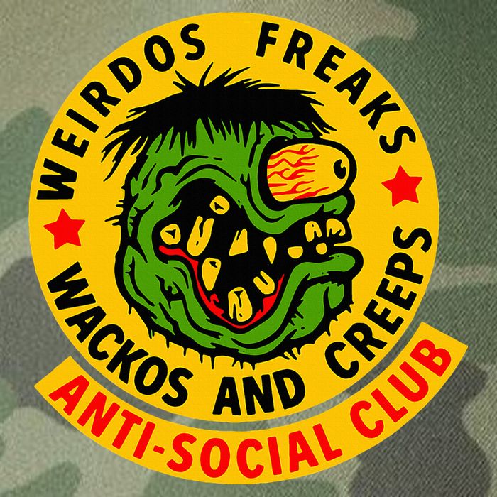 Weirdos Freaks Wackos And Creeps Legacy Tie Dye Trucker Hat