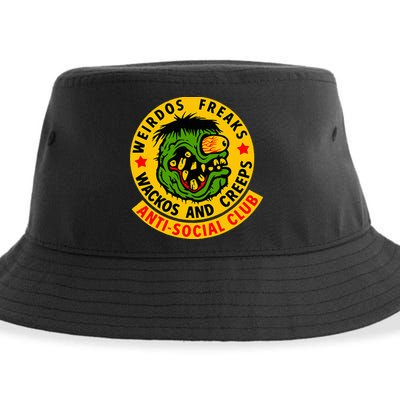 Weirdos Freaks Wackos And Creeps Sustainable Bucket Hat
