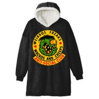 Weirdos Freaks Wackos And Creeps Hooded Wearable Blanket