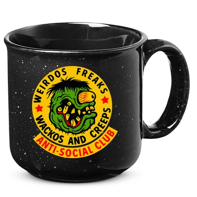 Weirdos Freaks Wackos And Creeps 15oz Campfire Ceramic Mug