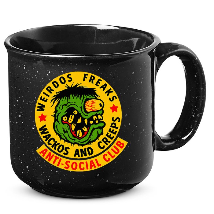 Weirdos Freaks Wackos And Creeps 15oz Campfire Ceramic Mug