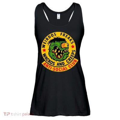 Weirdos Freaks Wackos And Creeps Ladies Essential Flowy Tank